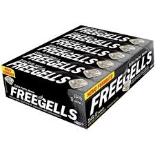 Pastilha Freegells preta