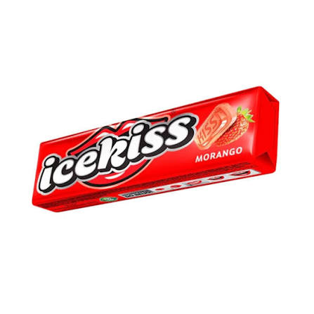 Pastilha Icekiss morango